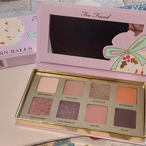 Too Faced-Popcorn Balls Mini Eye Shadow Palette - Picture 1 of 3